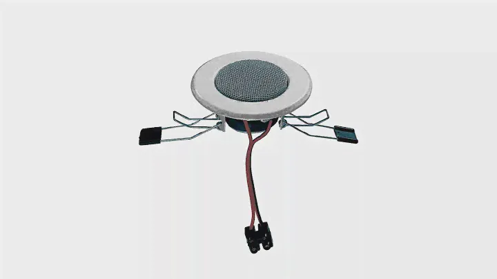 Stropní reproduktor Visaton DL 10  8 ohm  20 30 W  bílá