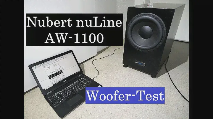 Nubert nuLine AW-1100 - Woofer-Test