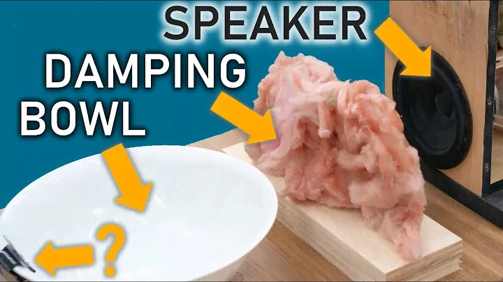 Testing Speaker Stuffing Materials... Again!
