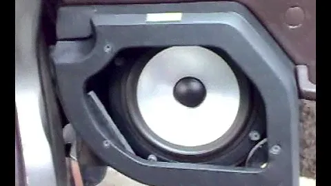 visaton high end AL170+G25FFL in car audio