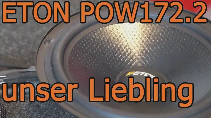 Eton POW172.2 - unsere Lieblinge für geilen Sound im Auto - 16cm Lautsprecher