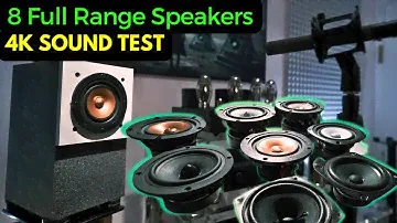 SUPERTEST - 8 Diy Full Range Speakers That Will Blow Your Mind!