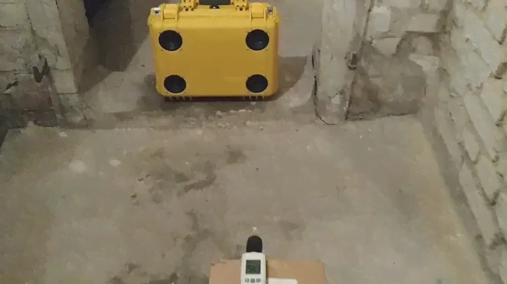 4x Visaton FRS8M in a Pelicase 1450EU
