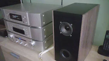 DIY speakers with single Visaton FRS8 + Marantz PM6005 + Marantz NA6005